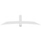 Ekena Millwork Bellingham Architectural Grade PVC Gable Bracket, 96"W x 24"H x 4"D x 6"F, 6/12 Pitch GBP096X24X0406BEL00 - alternate 5